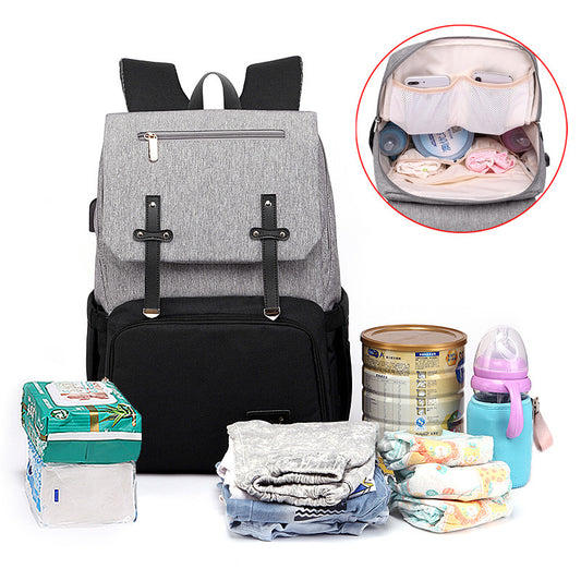 Premium Mama Mind Baby Backpack