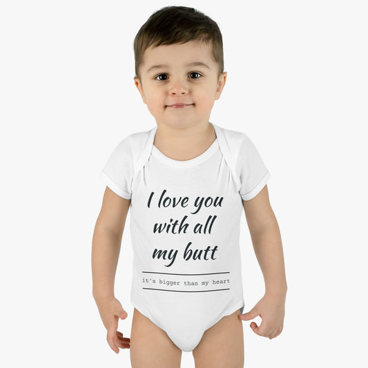 Infant Baby Rib Bodysuit